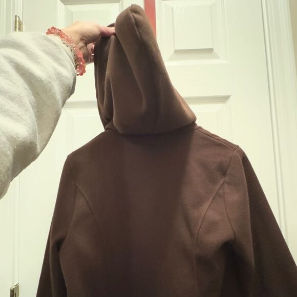 Vintage Women’s Fleece Thicken Coat Fuzzy Sherpa Lined Windproof Parkas Size S - Picture 7 of 16